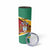 Personalized Guyana Coat Of Arms Skinny Tumbler Flag Color - Wonder Print Shop