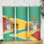 Personalized Guyana Coat Of Arms Skinny Tumbler Flag Color - Wonder Print Shop