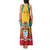 Personalized Guyana Coat Of Arms Tank Maxi Dress Flag Color - Wonder Print Shop