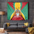 Personalized Guyana Coat Of Arms Tapestry Flag Color - Wonder Print Shop