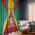 Personalized Guyana Coat Of Arms Window Curtain Flag Color - Wonder Print Shop