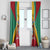 Personalized Guyana Coat Of Arms Window Curtain Flag Color - Wonder Print Shop