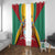 Personalized Guyana Coat Of Arms Window Curtain Flag Color - Wonder Print Shop