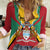 Personalized Guyana Coat Of Arms Women Casual Shirt Flag Color - Wonder Print Shop