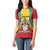 Personalized Guyana Coat Of Arms Women Polo Shirt Flag Color - Wonder Print Shop