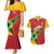 Custom Guyana Cricket Couples Matching Mermaid Dress and Hawaiian Shirt Go Champions Amazon Warriors