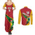 Custom Guyana Cricket Couples Matching Summer Maxi Dress and Long Sleeve Button Shirt Go Champions Amazon Warriors