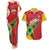 Custom Guyana Cricket Couples Matching Tank Maxi Dress and Hawaiian Shirt Go Champions Amazon Warriors