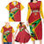 Custom Guyana Cricket Family Matching Long Sleeve Bodycon Dress and Hawaiian Shirt Go Champions Amazon Warriors