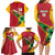 Custom Guyana Cricket Family Matching Long Sleeve Bodycon Dress and Hawaiian Shirt Go Champions Amazon Warriors