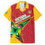 Custom Guyana Cricket Family Matching Long Sleeve Bodycon Dress and Hawaiian Shirt Go Champions Amazon Warriors