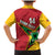 Custom Guyana Cricket Family Matching Mermaid Dress and Hawaiian Shirt Go Champions Amazon Warriors