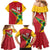 Custom Guyana Cricket Family Matching Mermaid Dress and Hawaiian Shirt Go Champions Amazon Warriors