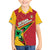 Custom Guyana Cricket Family Matching Off The Shoulder Long Sleeve Dress and Hawaiian Shirt Go Champions Amazon Warriors