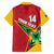 Custom Guyana Cricket Family Matching Short Sleeve Bodycon Dress and Hawaiian Shirt Go Champions Amazon Warriors