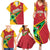 Custom Guyana Cricket Family Matching Summer Maxi Dress and Hawaiian Shirt Go Champions Amazon Warriors