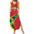 Custom Guyana Cricket Family Matching Summer Maxi Dress and Hawaiian Shirt Go Champions Amazon Warriors