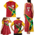 Custom Guyana Cricket Family Matching Tank Maxi Dress and Hawaiian Shirt Go Champions Amazon Warriors