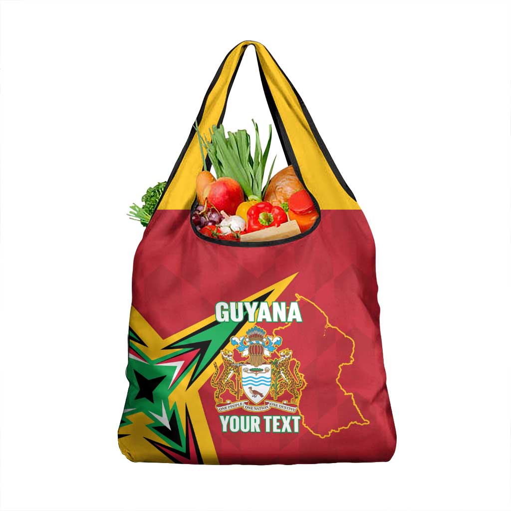 Custom Guyana Cricket Grocery Bag Go Champions Amazon Warriors