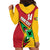 Custom Guyana Cricket Hoodie Dress Go Champions Amazon Warriors