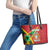 Custom Guyana Cricket Leather Tote Bag Go Champions Amazon Warriors