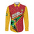 Custom Guyana Cricket Long Sleeve Button Shirt Go Champions Amazon Warriors