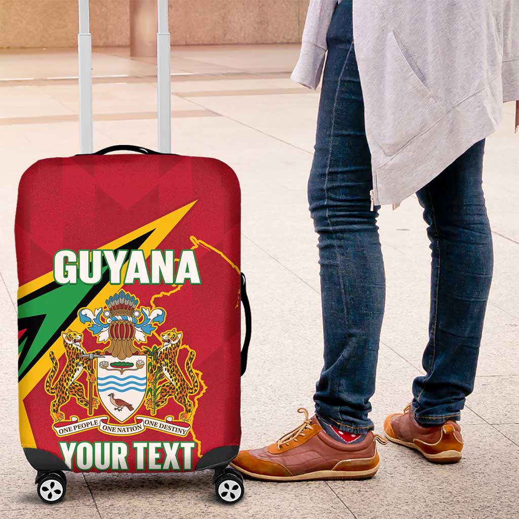 Custom Guyana Cricket Luggage Cover Go Champions Amazon Warriors