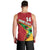 Custom Guyana Cricket Men Tank Top Go Champions Amazon Warriors