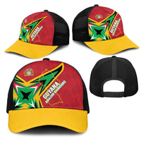 Guyana Cricket Mesh Trucker Cap Go Champions Amazon Warriors - Wonder Print Shop