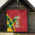 Custom Guyana Cricket Quilt Go Champions Amazon Warriors - Wonder Print Shop