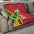 Custom Guyana Cricket Quilt Go Champions Amazon Warriors - Wonder Print Shop