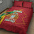 Custom Guyana Cricket Quilt Bed Set Go Champions Amazon Warriors - Wonder Print Shop