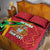 Custom Guyana Cricket Quilt Bed Set Go Champions Amazon Warriors - Wonder Print Shop