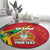 Custom Guyana Cricket Round Carpet Go Champions Amazon Warriors - Wonder Print Shop