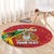 Custom Guyana Cricket Round Carpet Go Champions Amazon Warriors - Wonder Print Shop