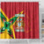 Custom Guyana Cricket Shower Curtain Go Champions Amazon Warriors - Wonder Print Shop