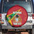 Custom Guyana Cricket Spare Tire Cover Go Champions Amazon Warriors - Wonder Print Shop