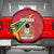 Custom Guyana Cricket Spare Tire Cover Go Champions Amazon Warriors - Wonder Print Shop