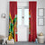 Custom Guyana Cricket Window Curtain Go Champions Amazon Warriors - Wonder Print Shop