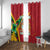 Custom Guyana Cricket Window Curtain Go Champions Amazon Warriors - Wonder Print Shop