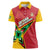 Custom Guyana Cricket Women Polo Shirt Go Champions Amazon Warriors - Wonder Print Shop