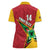 Custom Guyana Cricket Women Polo Shirt Go Champions Amazon Warriors - Wonder Print Shop