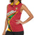 Custom Guyana Cricket Women Sleeveless Polo Shirt Go Champions Amazon Warriors - Wonder Print Shop