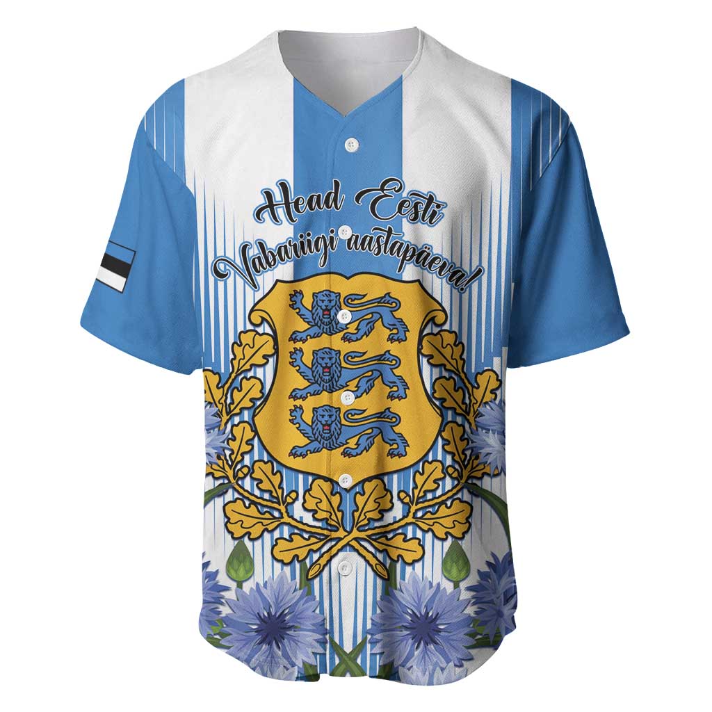 Estonia Independence Day Baseball Jersey Head Eesti Vabariigi Aastapaeva!