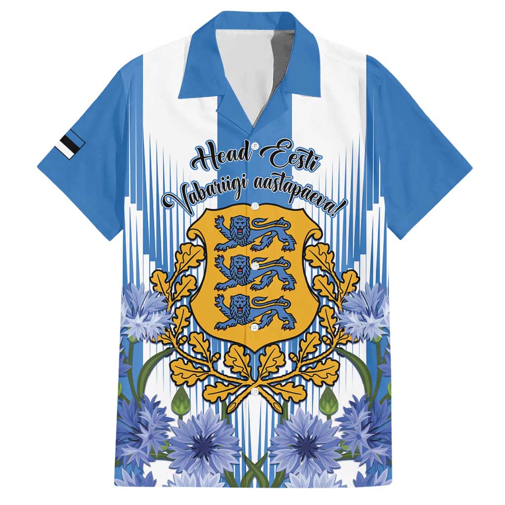 Estonia Independence Day Hawaiian Shirt Head Eesti Vabariigi Aastapaeva!