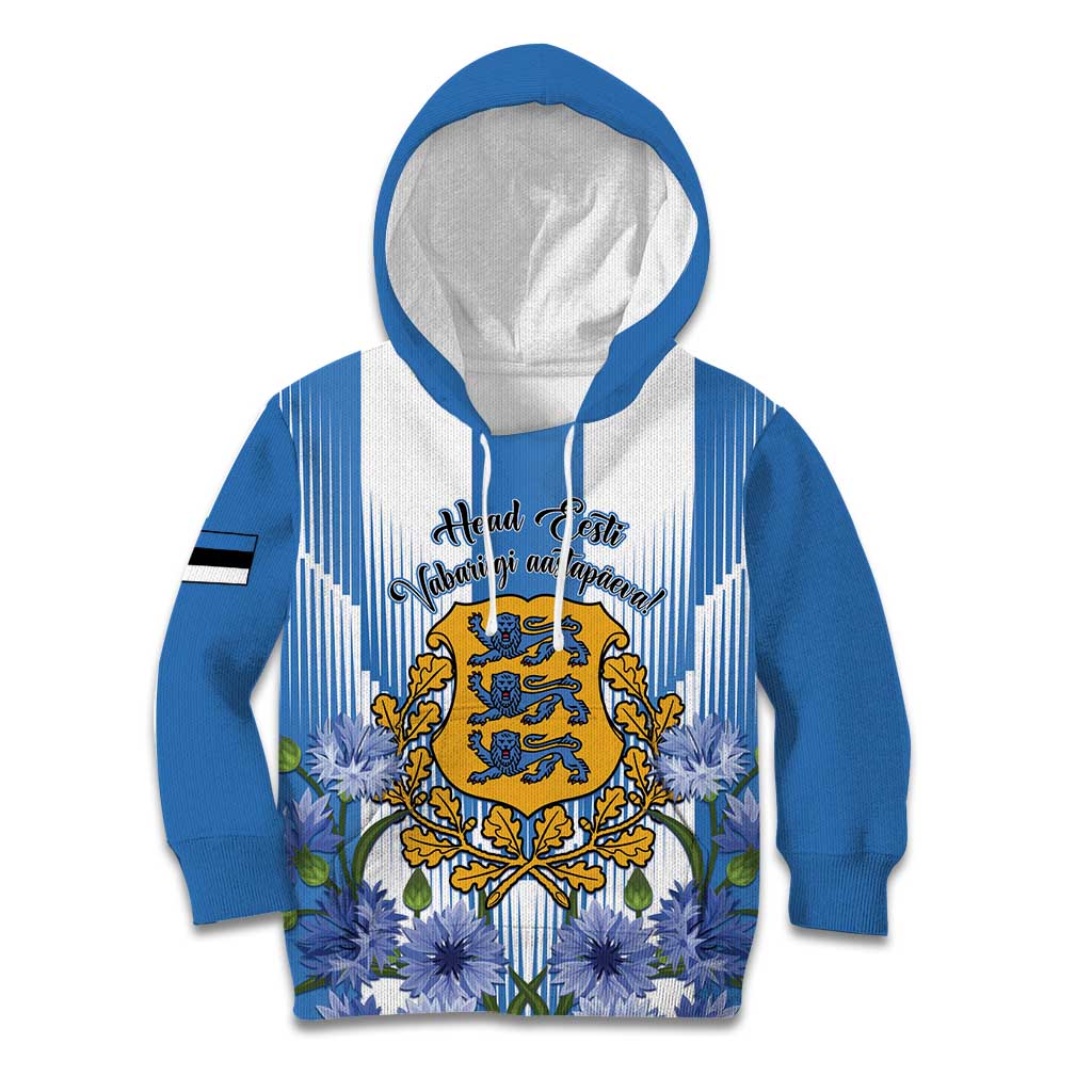 Estonia Independence Day Kid Hoodie Head Eesti Vabariigi Aastapaeva!