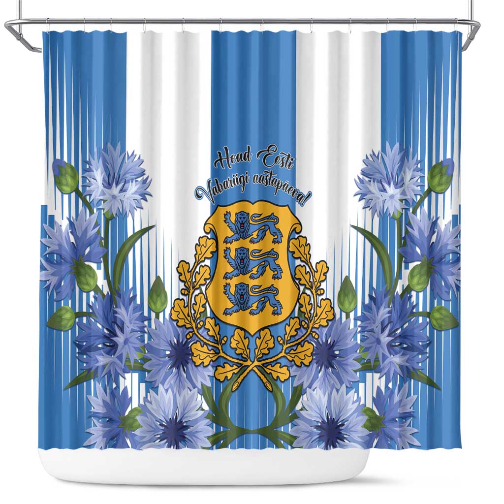 Estonia Independence Day Shower Curtain Head Eesti Vabariigi Aastapaeva! - Wonder Print Shop