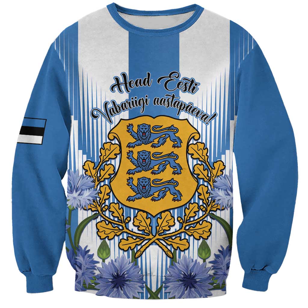 Estonia Independence Day Sweatshirt Head Eesti Vabariigi Aastapaeva! - Wonder Print Shop