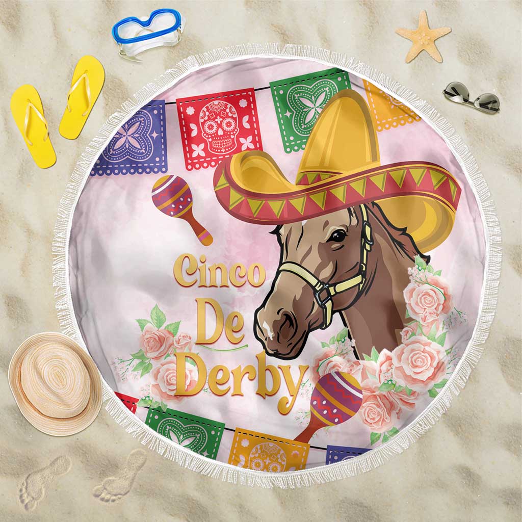 Cinco De Derby Beach Blanket 2025 Sombrero Horse Racing