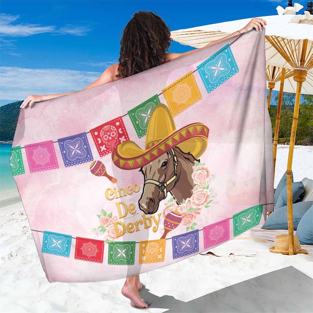 Cinco De Derby Sarong 2025 Sombrero Horse Racing